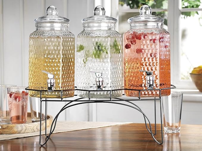 MosJos Drink Dispenser Set of 3 by MosJos