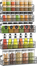 Wall Mounted Spice Rack Organizer, Pantry Door Organizer & Hanging Storage by Unknown