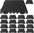 Tioncy 18 Pcs Bar Countertop Supplies Interlocking Mats 12 x 12 Inch Rubber by Tioncy