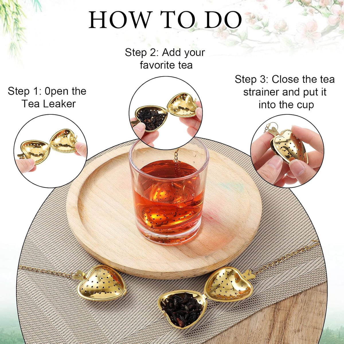 30 Pcs Stainless Steel Tea Strainer Ball Infuser Loose Leaf Steeper