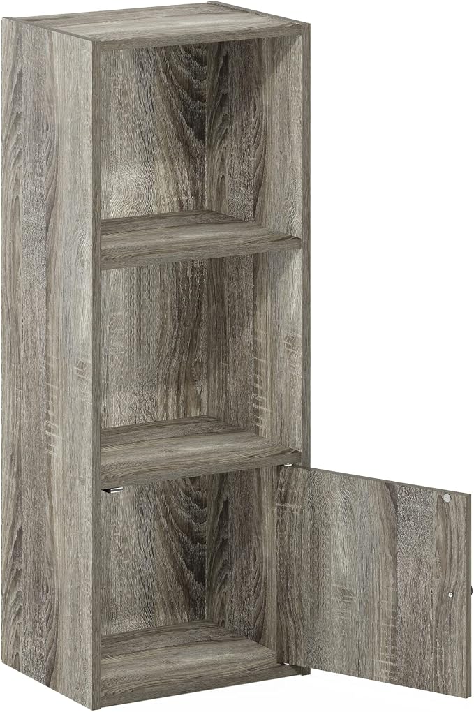 Furinno LUDER Book Shelf, 3-Tier Modern Bookshelf, Bookcase - Image 8
