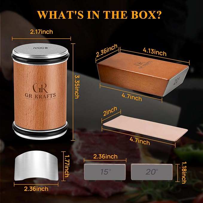 GR Kraft Rolling Knife Sharpener Kit - Image 5