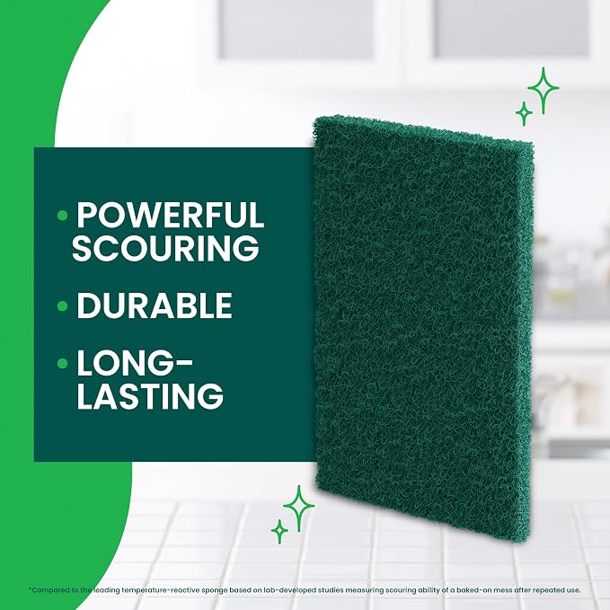 Scotch-Brite Heavy Duty Scouring Pad, Dish Scrubber - Image 3