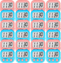 Timer for Kids Teachers Digital Kitchen Timers for Cooking Large Magnetic by AOUCE