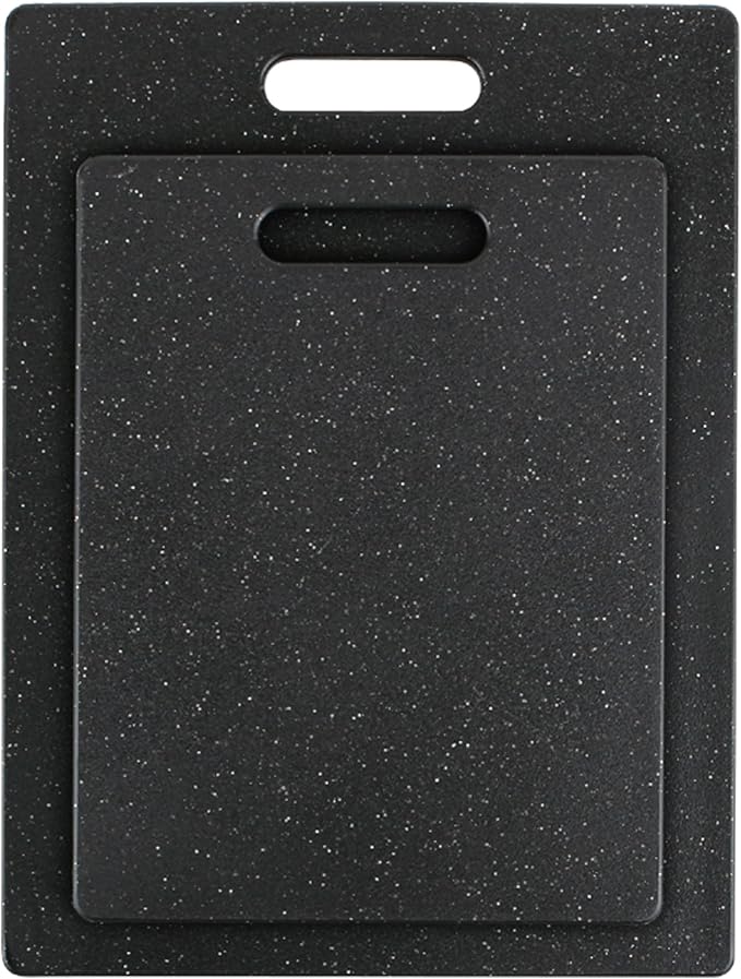 Dexas Superboard Pastry Board and Cutting Boards, Set of Two, Midnight Granite by Dexas