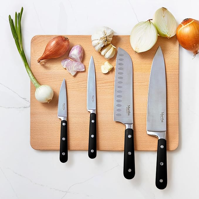 Martha Stewart Eastwalk 14 Piece High Carbon Stainless Steel Cutlery Knife - Image 6