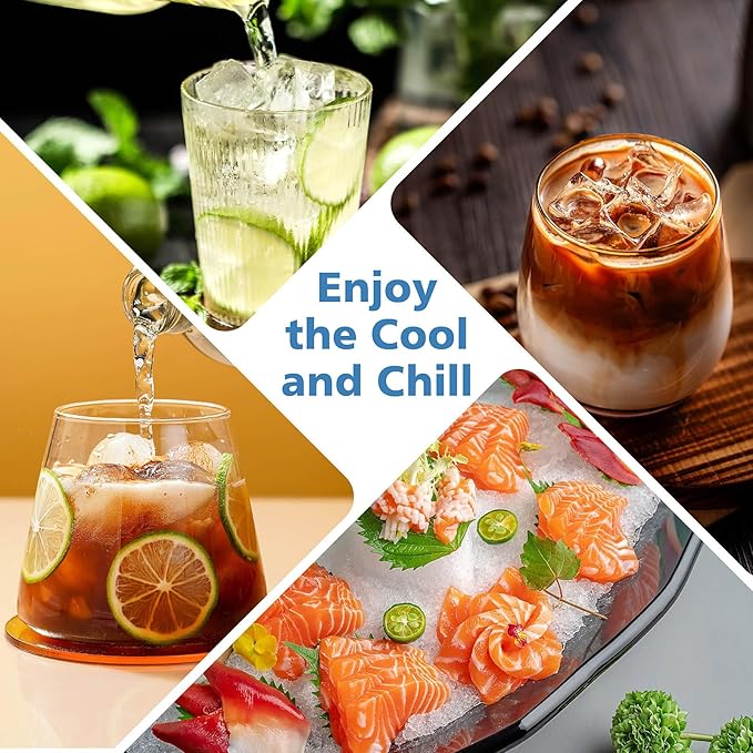 Azyh Ice Cube Trays for Freezer, 3 Pack Ice Cube Tray - Image 7