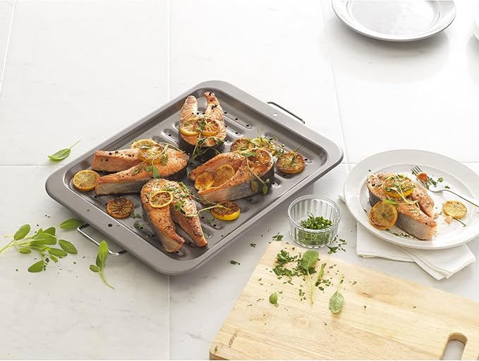 GoodCook Everyday Nonstick Steel Broiler Pan, 11.5" x 14.25" - Image 5