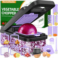 HomeHacks Vegetable Chopper Vegetable Cutter, 15 in 1 Kitchen Gadget, Onion by HomeHacks