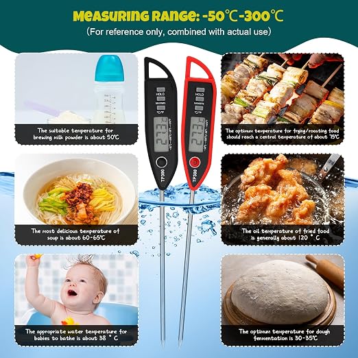 Copkim 6 Set Waterproof Food Thermometer - Image 5