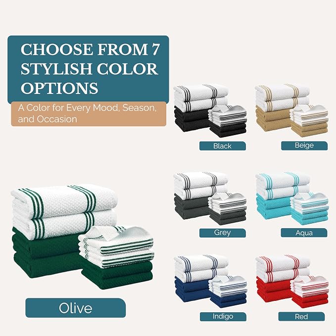 Casa Platino Kitchen Towel and Hand Towels - Image 7