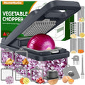 HomeHacks Vegetable Chopper Vegetable Cutter, 15 in 1 Kitchen Gadget, Onion by HomeHacks