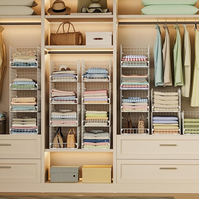 Yociyoga Stackable Closet Organizers and Storage - Image 8