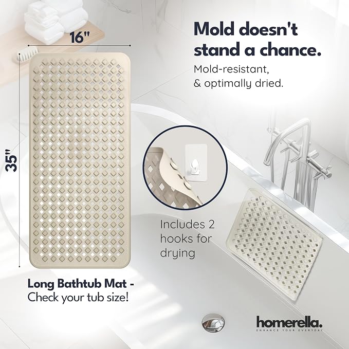 Bathtub Mat Non Slip 35x16 - Image 3
