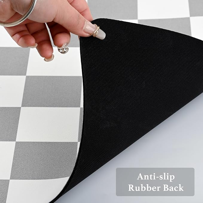Ohocut Checkered Dish Drying Mat - Image 7
