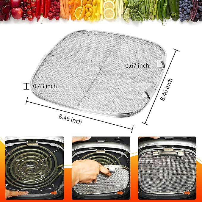 Grill Grate and Replacement Splatter Shield - Image 3