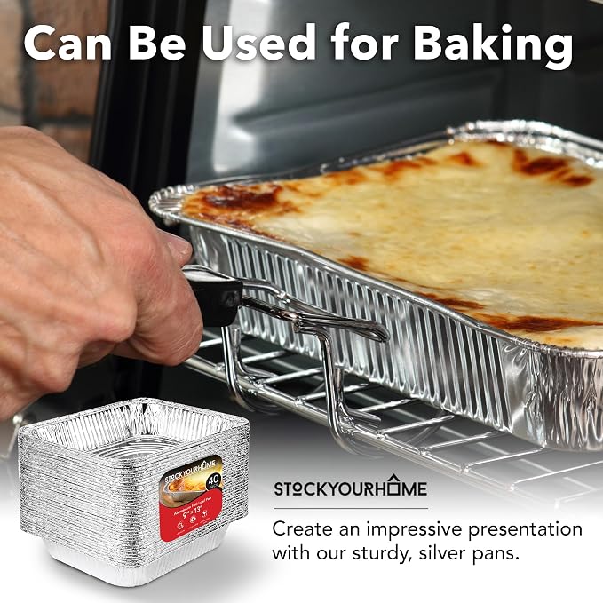 Stock Your Home 9x13 Aluminum Pans - Image 6