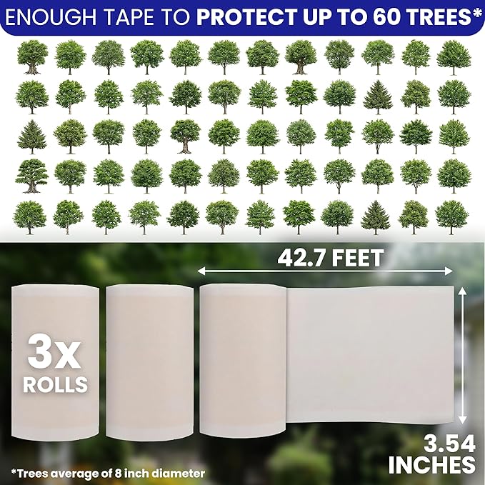 Spotted Lantern Fly Trap for Trees. 3 Sticky Fly Paper Rolls - Image 7