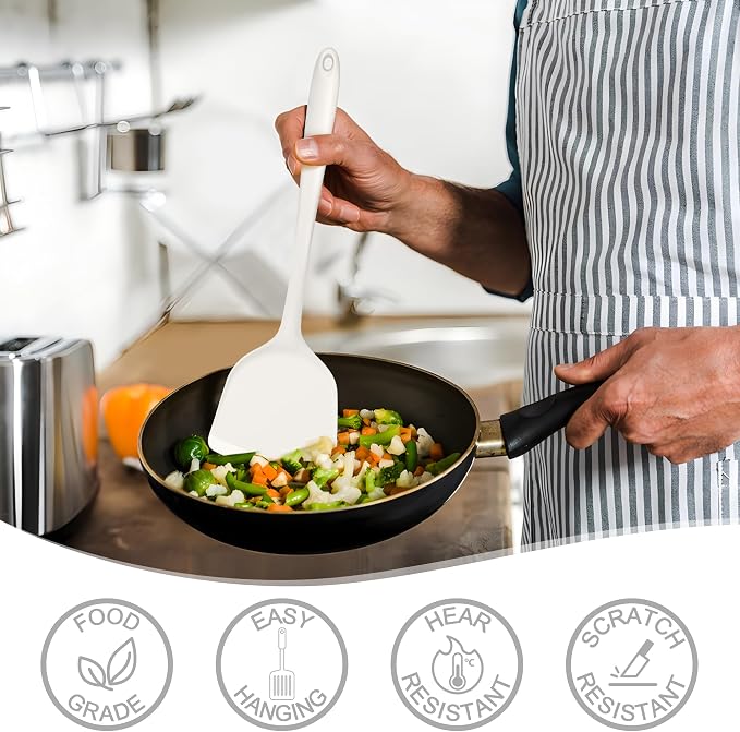 E-far Silicone Cooking Utensils Set, 25 Piece Kitchen Utensils - Image 4