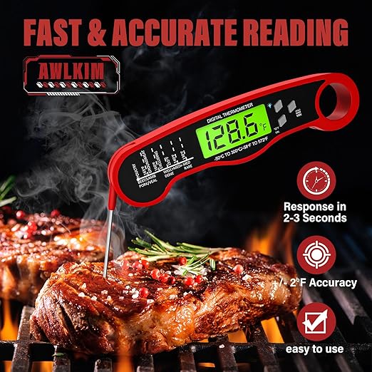 AWLKIM Digital Meat Thermometer - Image 2