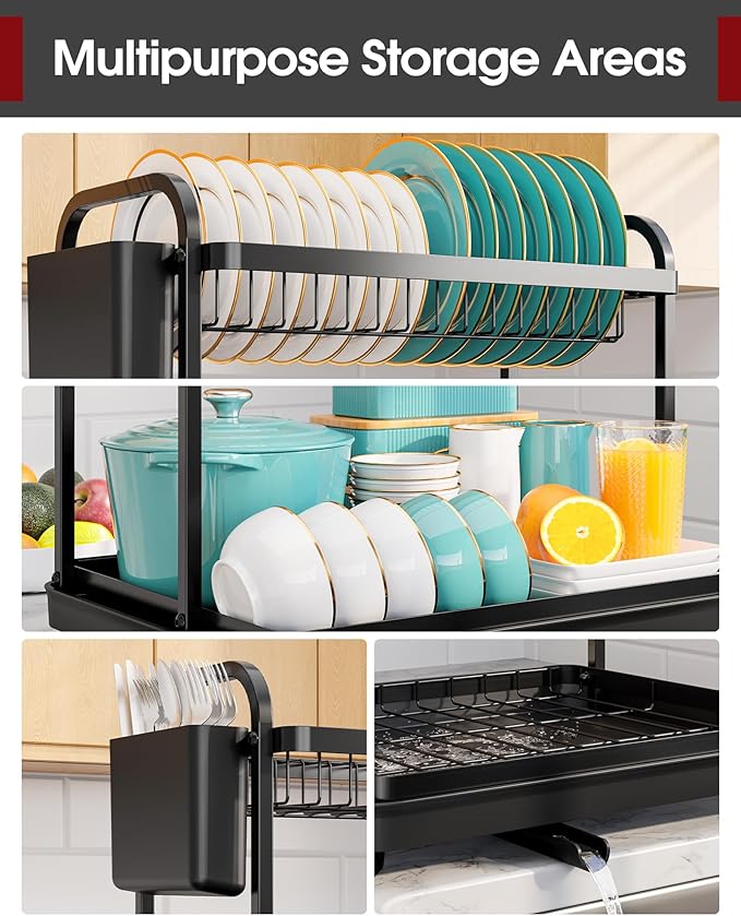 Sakugi 2-Tier Dish Drying Rack - Image 3