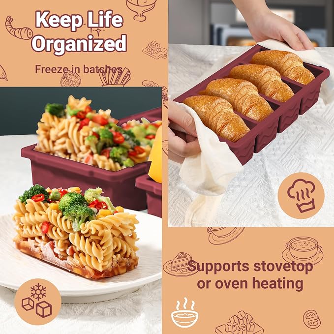 Doasuwish Silicone Freezer Tray - Image 6