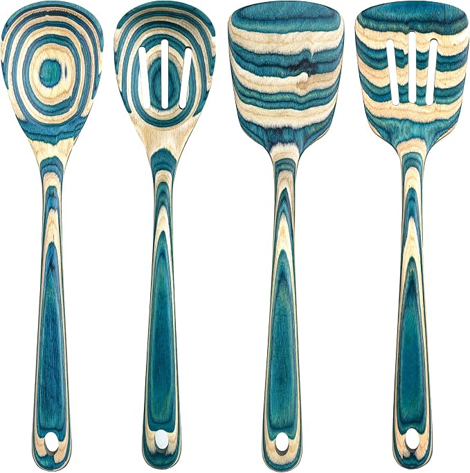 Totally Bamboo Baltique Mykonos Collection 4 Piece Cooking Utensil Set by TotallyBamboo