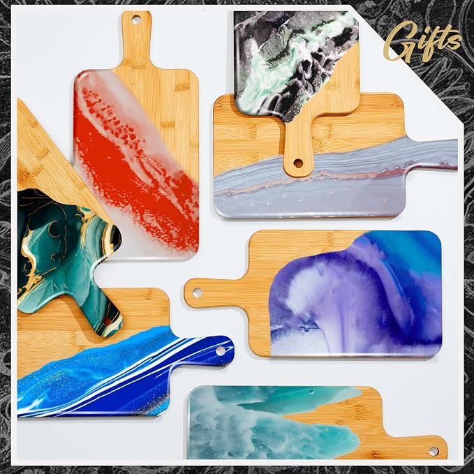 Nuenen 20 Pcs Wood Cutting Board - Image 6