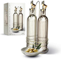 COOK WITH COLOR Glass Olive Oil Bottle Dispenser by CookwithColor