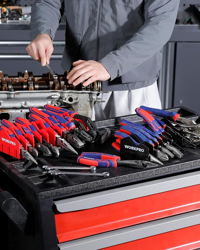 WORKPRO 2-Pack Plier Organizer Rack, Pliers Holder and Cutter Organizers - Image 9