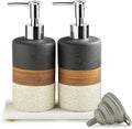 Ceramic Dish Soap Dispensers Set, Shower Soap Dispenser by Cormomu