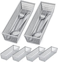 Neudeco Silverware Organizer, Mesh Drawer Organizer by Neudeco