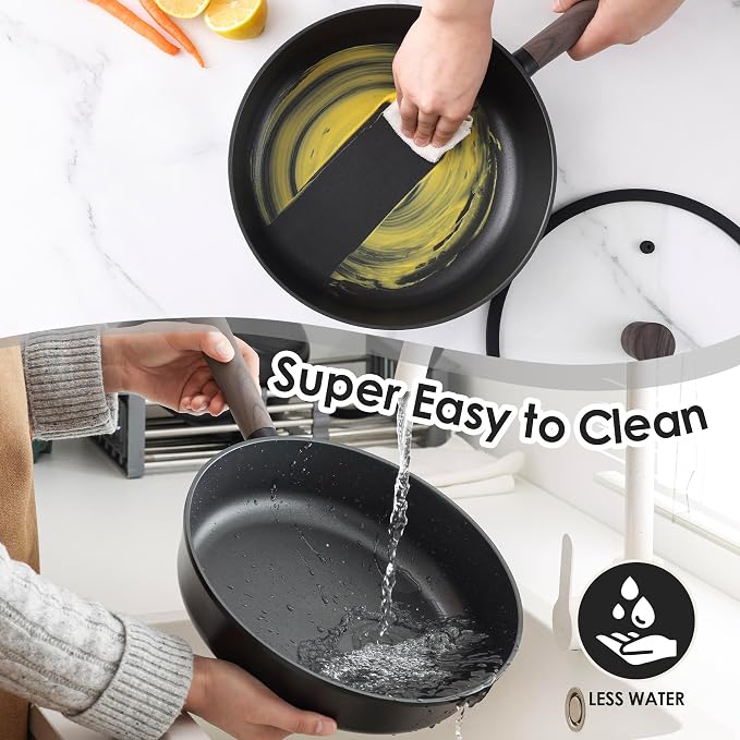 SENSARTE 13Pcs Pots and Pans Set Nonstick Cookware Set Kitchen Cooking Frying - Image 8