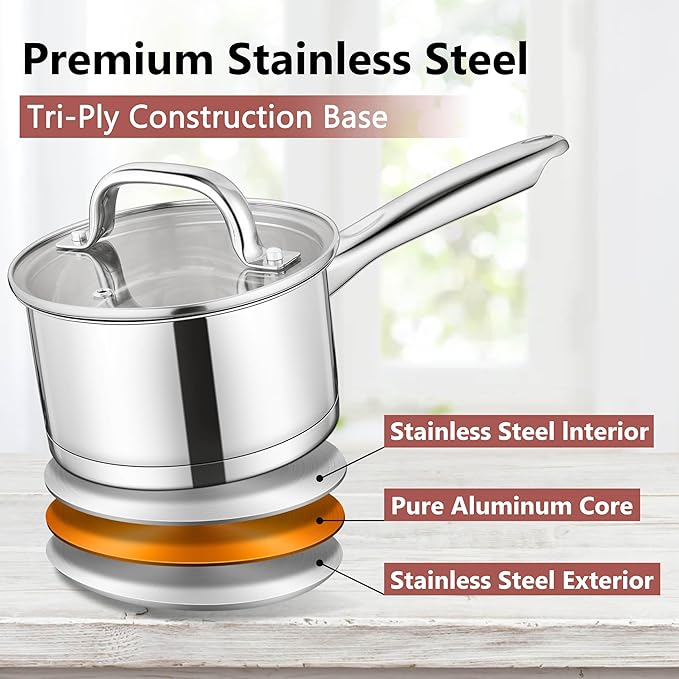 E-far Stainless Steel Saucepan - Image 6