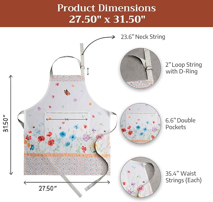 Maison d' Hermine 100% Cotton Apron - Image 7