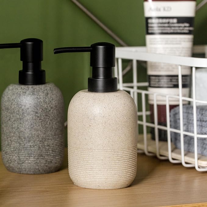 GalDal Soap Dispenser Beige, Hand Soap Lotion Dispenser - Image 3