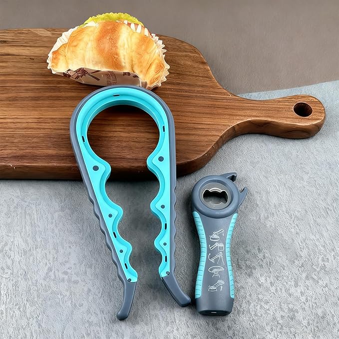 Jar Opener for Seniors with Arthritis, Jar Opener for Weak Hands, 5-in-1 Bottle - Image 6