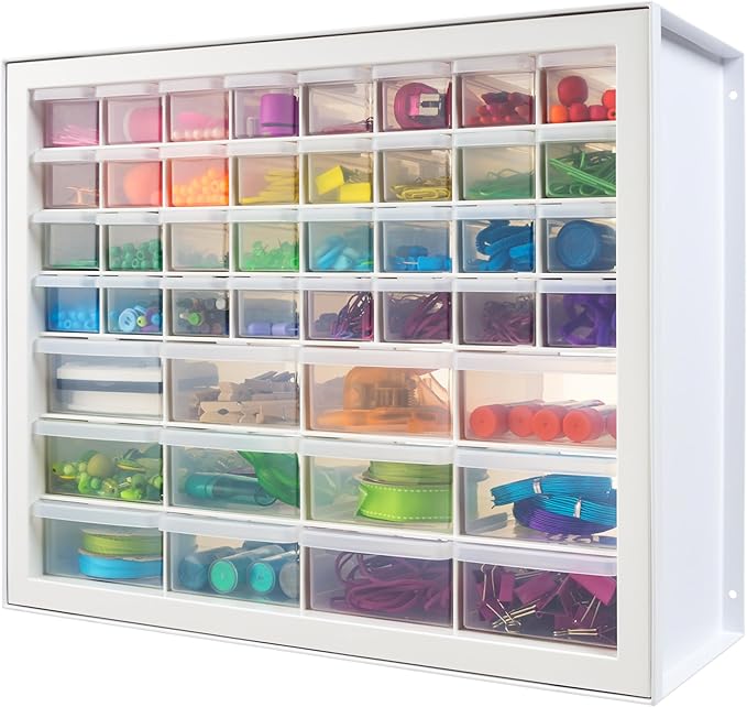 IRIS USA Small Parts Storage Cabinet, Made in USA, 44-Drawer Organizer by IRISUSA