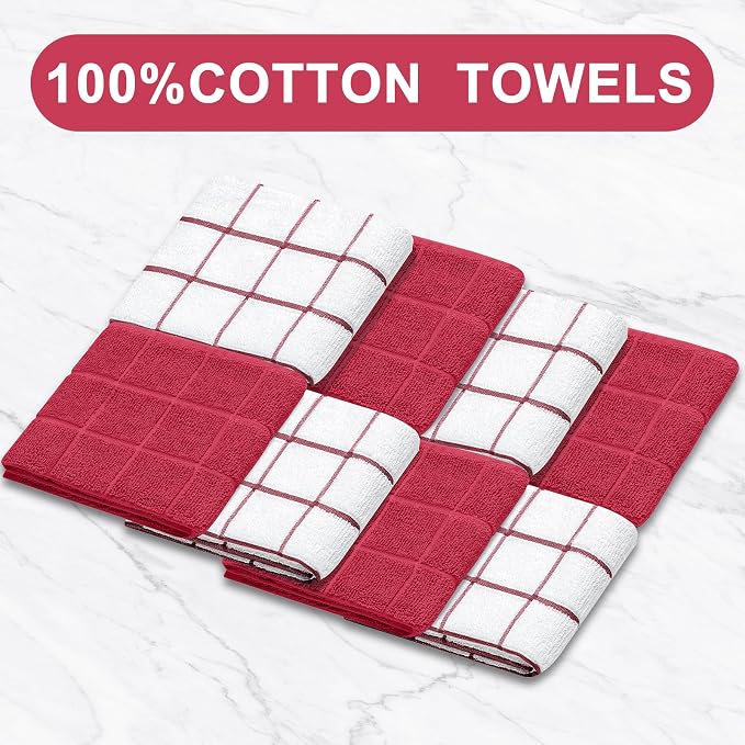 Oven Mitts Kitchen Towels and Dishcloths Pot Holders Sets, Oven Gloves Kitchen - Image 5