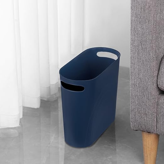 rejomiik Small Trash Can, 3.5 Gallon Slim Garbage Can Plastic Waste Basket - Image 5