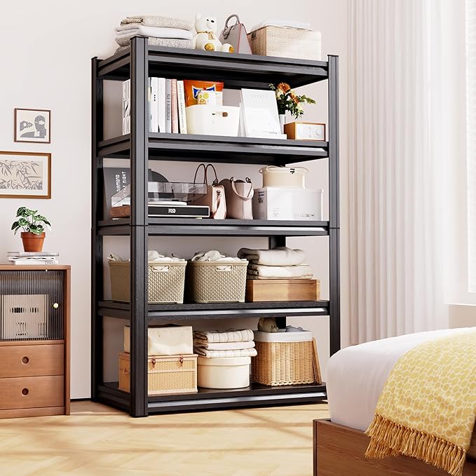 71" Hx35 Wx16 DMetal Garage Shelving-2500LBS 5 Tier Storage Shelves, Adjustable - Image 8