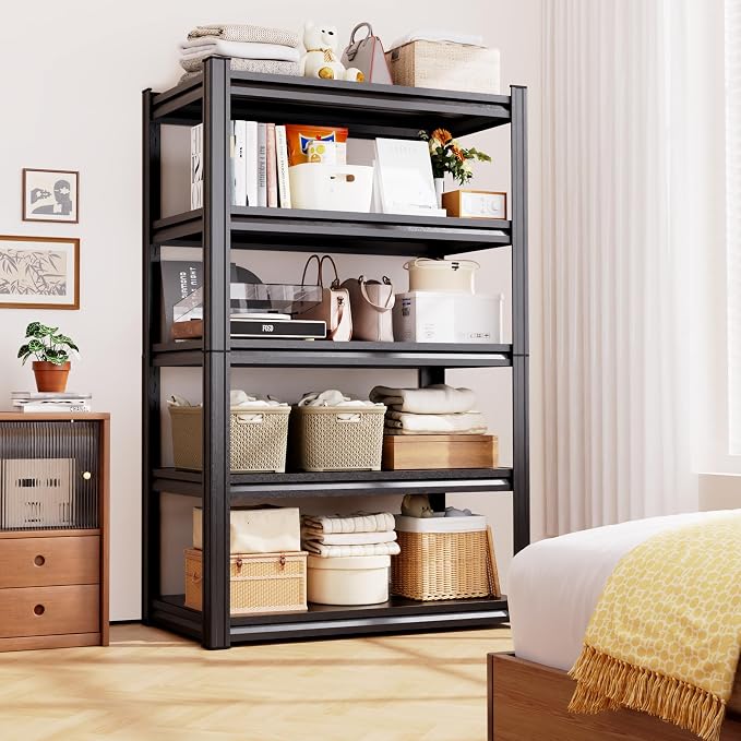 Garage Shelving-2050 lbs 5 Tier Storage Shelves, Adjustable Heavy Duty Metal - Image 2