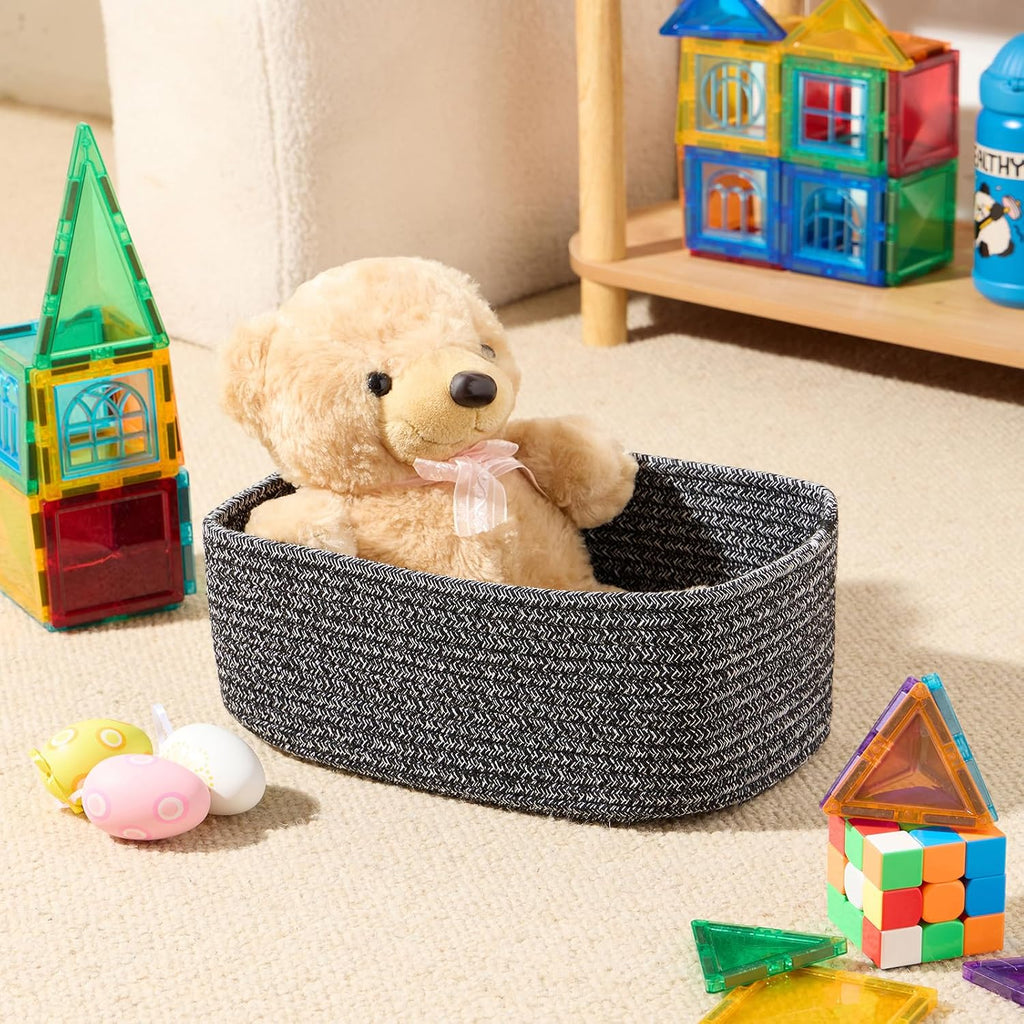 MiniArk Small Storage Baskets for Organizing | Closet Organizer Bins