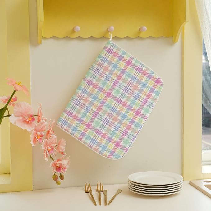 Spring Dish Drying Mat 18x24 Inches - Image 5