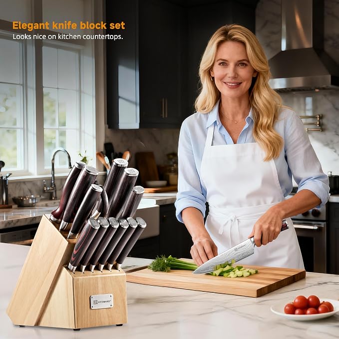 KEEMAKE 14-Piece Knife Set - Image 6