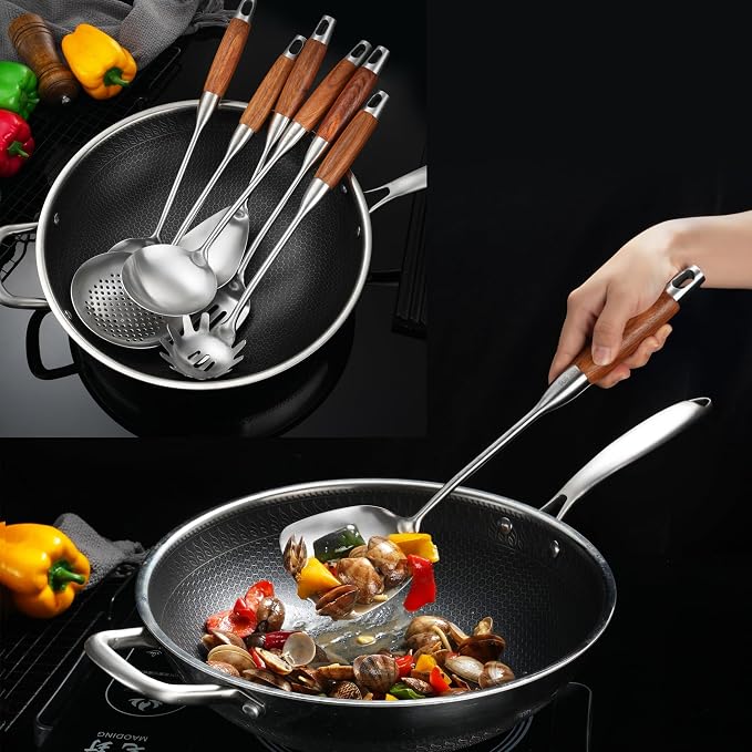 Stainless Steel Kitchen Utensils Set - Image 8