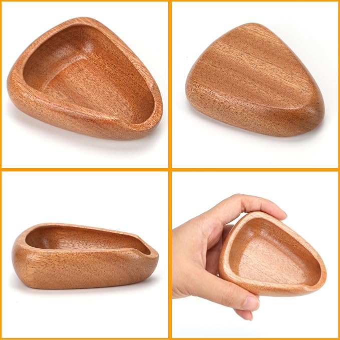 Coffee Bean Dosing Cup – Single Tray Walnut Wood Espresso Accessories Measuring - Image 8