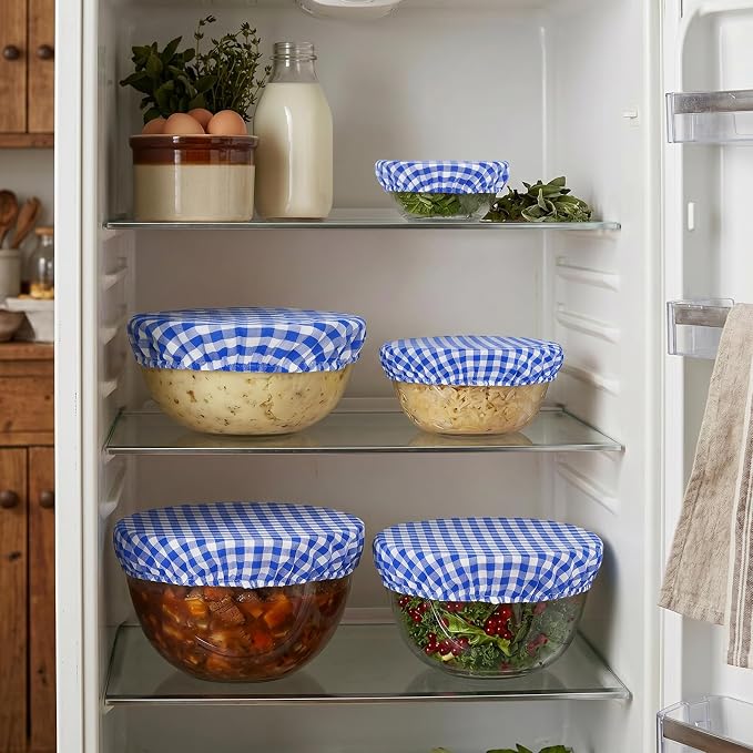 Reusable Bowl Covers, 5 Size Stretch Cloth Bowl Covers - Image 6