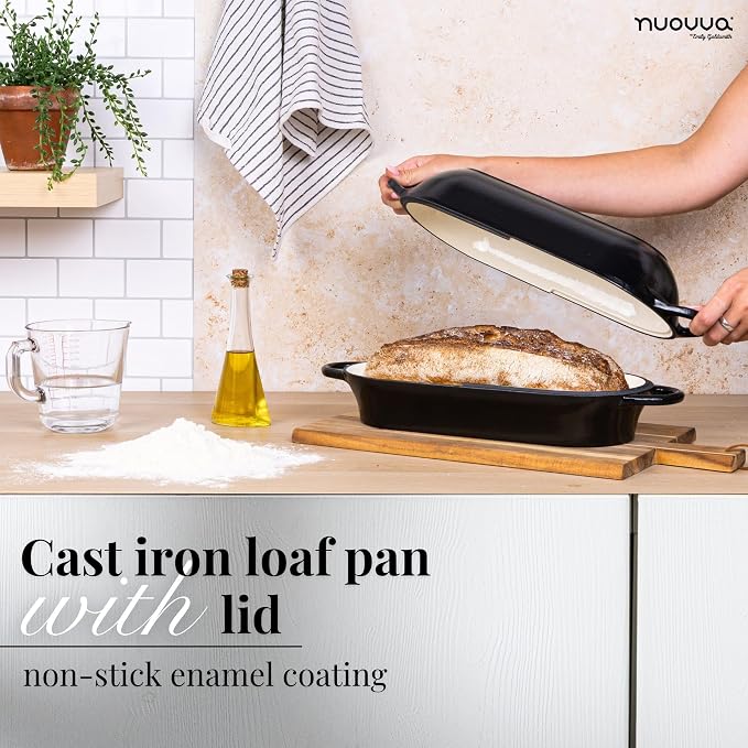 Enamelled Cast Iron Bread Loaf Pot – Dutch Oven - Image 5