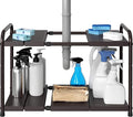 Simple Houseware Under Sink 2-Tier Heavy Duty Expandable Rack Organizer by SimpleHouseware